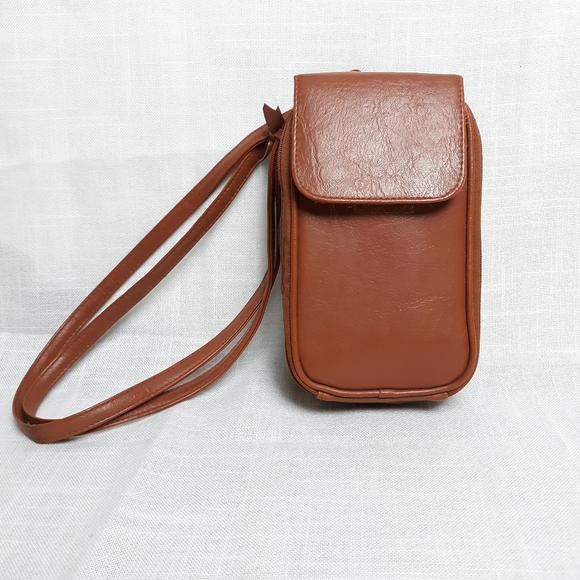 Vintage Handbags - Vintage rectangular neck cross body bag
